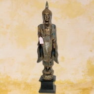 Beispielansicht des Holzbuddha orange