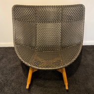 DEDON MBRACE Schaukelstuhl in arabica - Ausstellungsstück