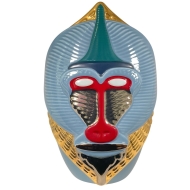 Bosa Vase "Primates Mandrillus" von Elena Salmistraro-A/20/90+74