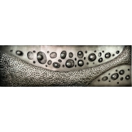 Metall - Wandbild "Membran"