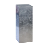 Solid Säule in silber