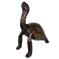 Galapagos-Riesenschildkröte aus Bronze