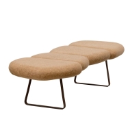 Sitzbank "Banco de papel Solo" von Domingos Tótora