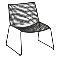 Weishäupl Slope Lounger in schwarz