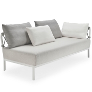 Solpuri Caro 2 Sitzer-Loungesofa links inkl. Polster