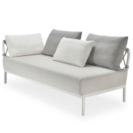 Solpuri Caro 2 Sitzer-Loungesofa rechts inkl. Polster