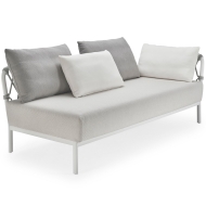 Solpuri Caro 2 Sitzer-Loungesofa links inkl. Polster