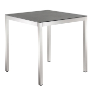 Solpuri Classic Edelstahl Tisch 80x80cm