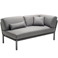 Solpuri Club Recamiere, links geschlossen