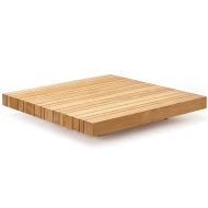 Solpuri PLATEAU L-Modul Teak Tisch