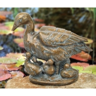 Bronzeskulptur Entenfamilie von Strassacker