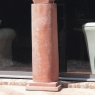 TonStudio Terrakotta Säule, rund