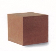 TonStudio Terrakotta Skulptur Würfel