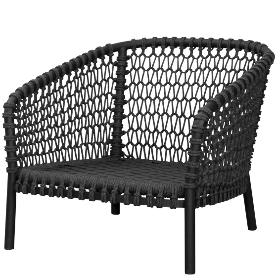 Cane-line Ocean Large Loungesessel Dark grey