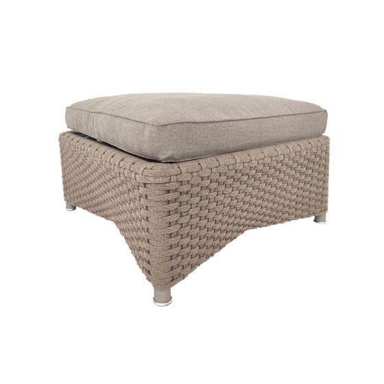 Cane-line Diamond Soft Rope Hocker inkl. Kissen