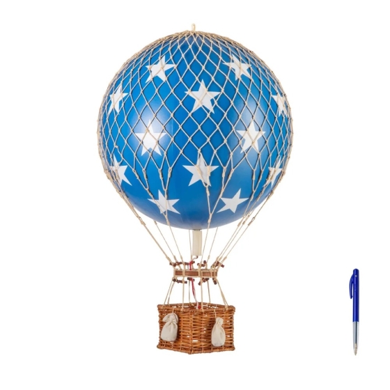 Authentic Models Ballonmodell "Royal Aero - Blau mit Sternen" - AP163BS