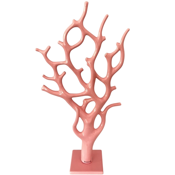 Bosa Skulptur "Coralli Einzelne Koralle" von Francesca Bosa, babyrosa