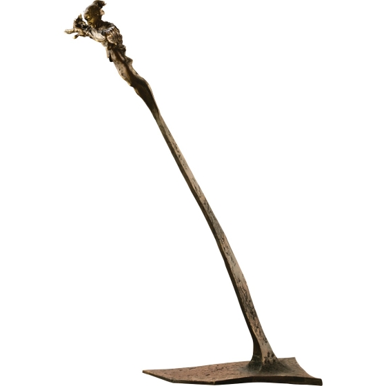 Bronzeskulptur "Astronom"