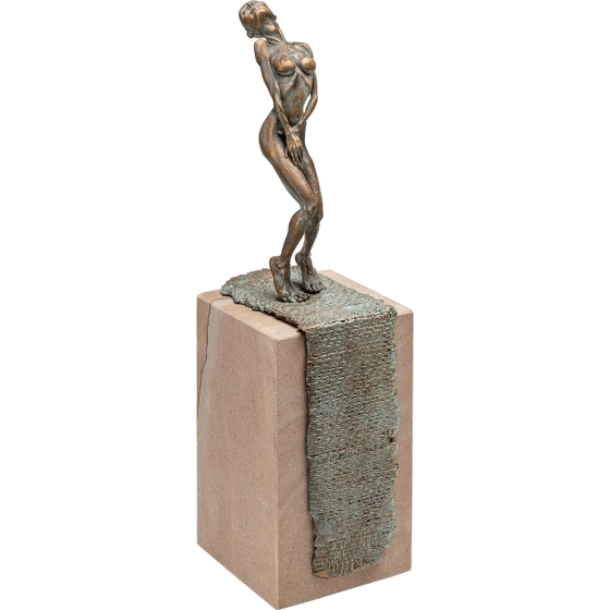 Bronzeskulptur "Batseba"