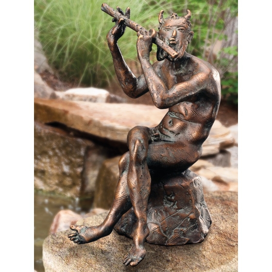 Edition Strassacker Bronzeskulptur "Faun"