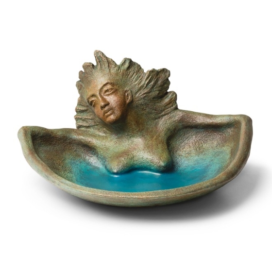 Edition Strassacker Bronzeskulptur "Nixenschale (Boden)" von Maria-Luise Bodirsky