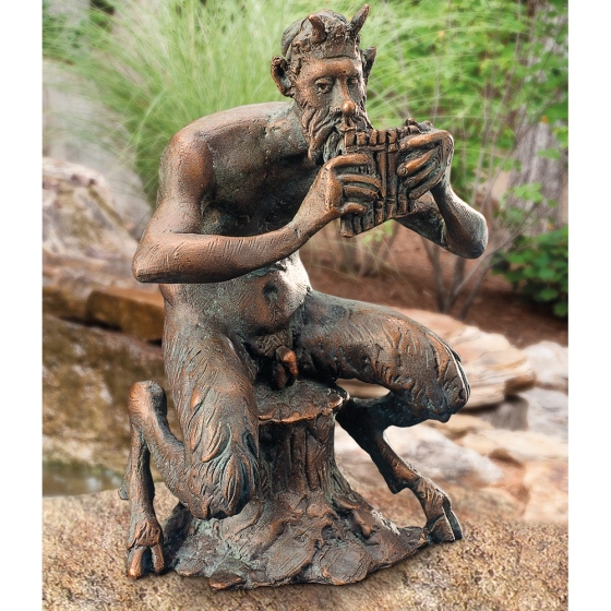 Edition Strassacker Bronzeskulptur "Pan"
