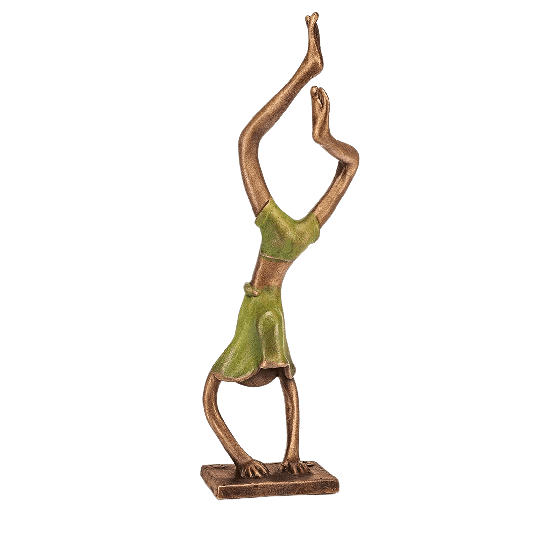 Bronzeskulptur "Handstand" von Kurtfritz Handel