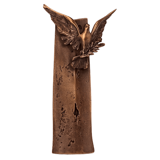 Bronzeskulptur "Vivere in pace" von Woytek