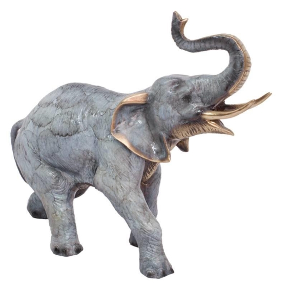 Bronzeskulptur "Kleiner Elefant"