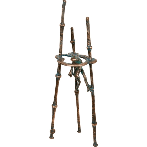 Bronzeskulptur Froschperspektive von Strassacker
