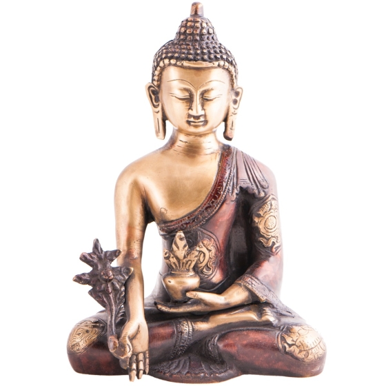 Sitzender Medizin-Buddha - 19,5cm