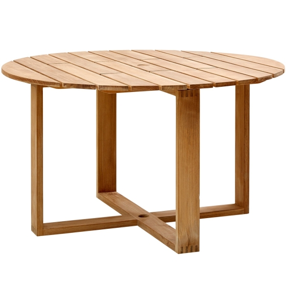 Cane-line Endless Esstisch Teakholz ∅130