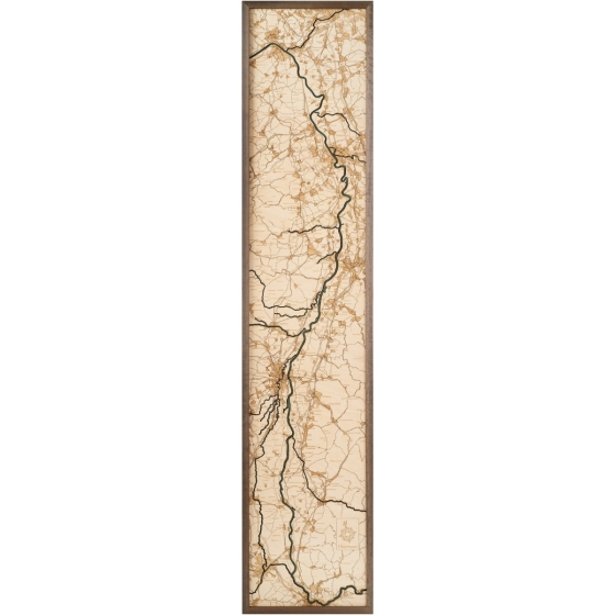 Cutting Brothers 3D-Holzkarte "Oberrhein"