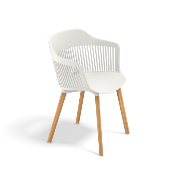 DEDON AIIR Armlehnstuhl in salt