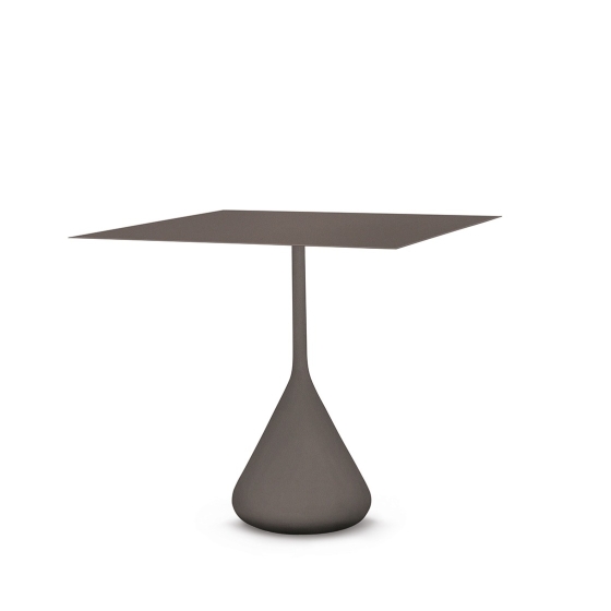 DEDON Satellite Esstisch 78cm in black pepper