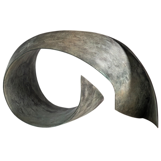 Bronzeskulptur "Ocean Wave" von Vera Borghgraef