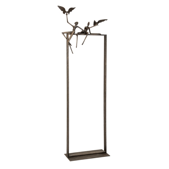 Bronzeskulptur "Love Birds" von Guy Buseyne