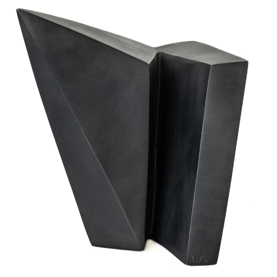 Bronzeskulptur "Distracted perspective" von Kris Demuelenaere