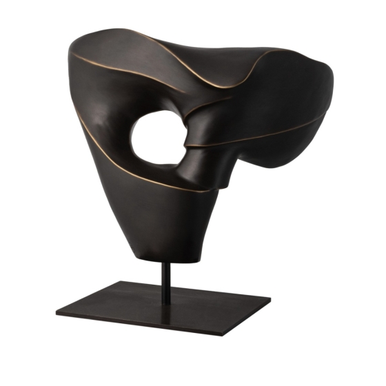 Bronzeskulptur "Cambio Direzone" von Armando Di Nunzio