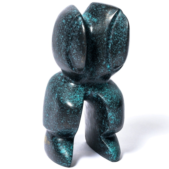 Bronzeskulptur "ÝR" von Örn Porsteinsson