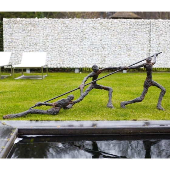 Bronzeskulptur "Arrange" von Ann Vrielinck