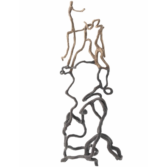 Bronzeskulptur "To Return" von Ann Vrielinck