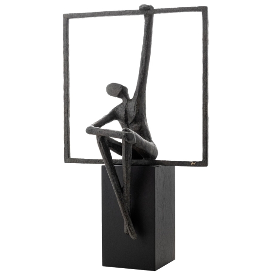 Bronzeskulptur "Artus" von Guy Buseyne