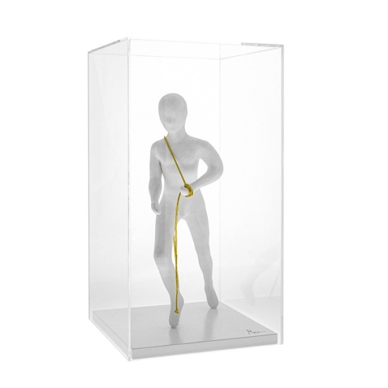 Die Eitelkeit als Keramik Skulptur