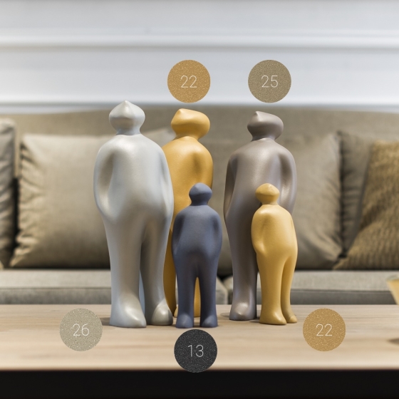 Skulptur "The Visitor Mini" von Guido Deleu