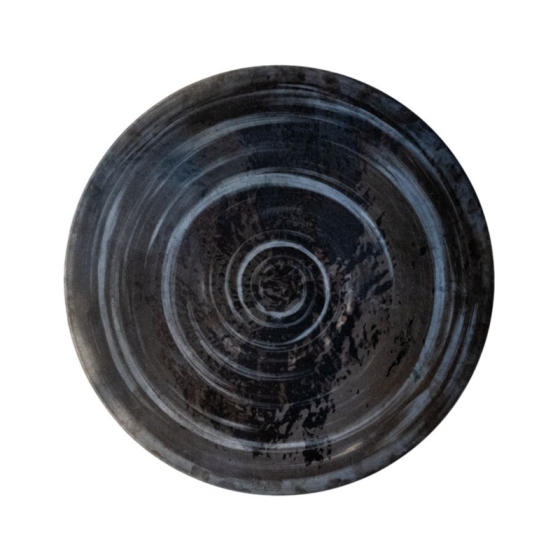 Wanddekoration "Prato de Parede Concavo - Dark Platinum"