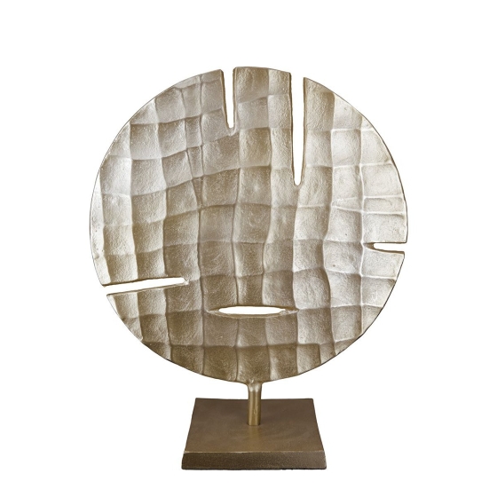 Skulptur "Quad" aus Aluminium