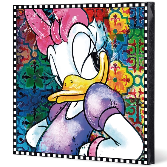 Wandbild "Disney - Daisy Duck" auf Leinwand