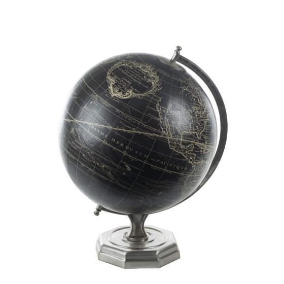 Authentic Models Globus "Vaugondy von 1745" schwarz GL065