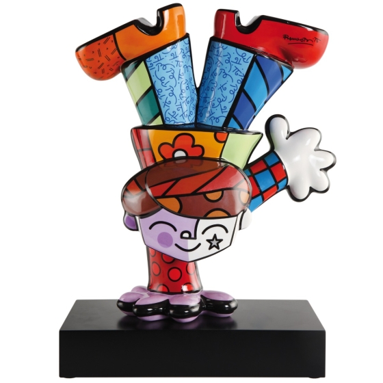 Goebel Skulptur "Dancing Boy" von Romero Britto